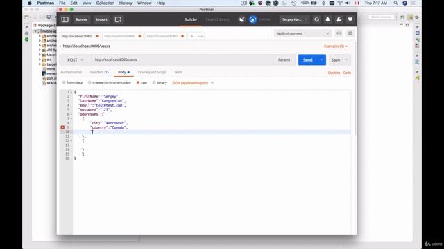 1 Add List of Addresses to JSON Payload 171 смотреть онлайн