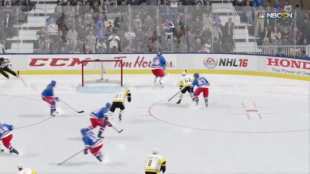 EA SPORTS™ NHL® 16: Goalie own goal (glitch) смотреть онлайн