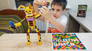 LEGO Самоделка - Аниматроник Pit Spring Bonnie / Спринг Бонни - Fazbear Frights #1: Into the Pit