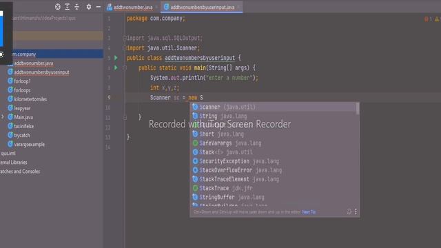 #2 Add two numbers by input from users || Scanner Class || #java #javaprogramming смотреть онлайн
