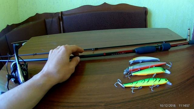 Спиннинг Metsui Spectr Twitch 702M. Обзор после 30-40 рыбалок.Стоит ли покупать? смотреть онлайн