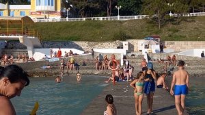 ДИВНОМОРСКОЕ - ПЛЯЖ ГОЛУБАЯ ДАЛЬ. ??#дивноморское