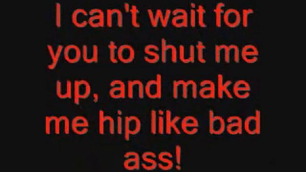 Mindless Self Indulgence- Shut Me Up/Lyrics