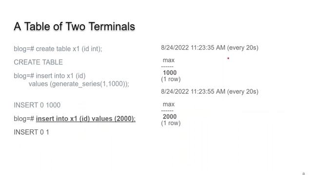 PostgreSQL Tutorial - Watching - PostgreSQL for MySQL DBAs - Ep. 10 смотреть онлайн