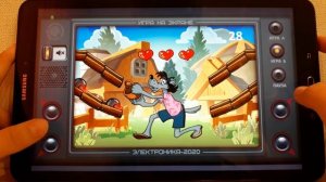 Игра Волк ловит Яйца.