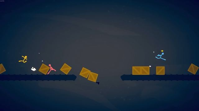 САМАЯ СМЕШНАЯ БИТВА МАЛЕНЬКИХ ЧЕЛОВЕЧКОВ ПРОТИВ НОВЫХ ЛЕТАЮЩИХ ЗМЕЙ! (Stick Fight The Game) смотреть онлайн