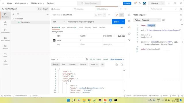 #Tutorials 13 || Postman || How to covert postman request in programming language code смотреть онлайн