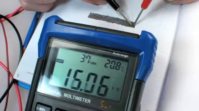 Подключаем светодиод с помощью карандаша смотреть онлайн