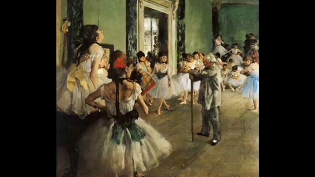 The Dance Class Painting by Edgar Degas Explained in Urdu Hindi смотреть онлайн