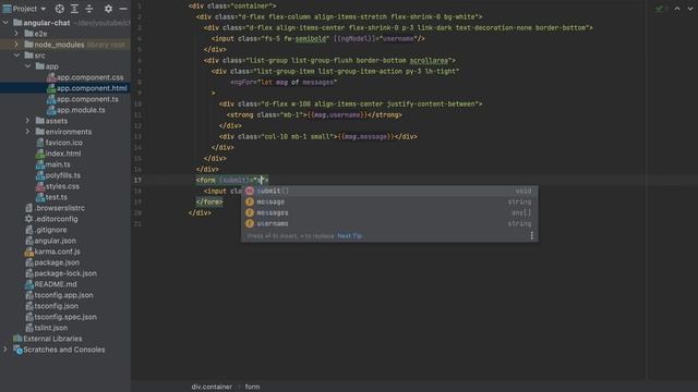 Build a Realtime Chat App with Angular смотреть онлайн