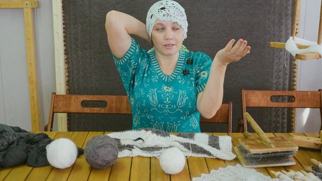 Пуховые платки. Вязание крючком или спицами. Мастерица Хохлова Екатерина Ильинична смотреть онлайн