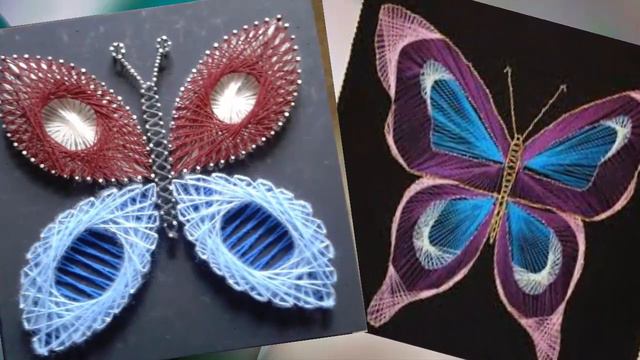 Стринг Арт (String Art) Идеи украшения и декора в стиле Стринг Арт (String Art) смотреть онлайн