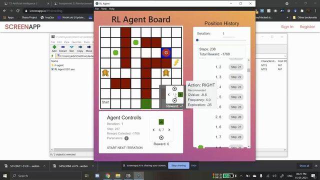 React + Electron based Q-Learning agent смотреть онлайн
