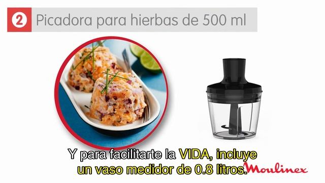 ¡Descubre la Batidora de Mano Moulinex QuickChef DD655D: Potencia y Versatilidad en Tu Cocina! смотреть онлайн