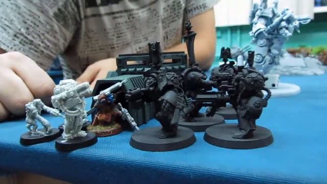 Отчет Warhammer 40000 Grey Knights vs Dark Angels смотреть онлайн