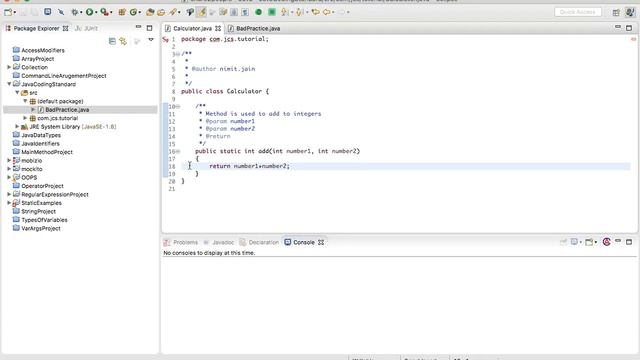 Java Coding Standard смотреть онлайн