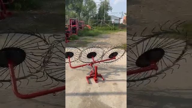 Грабли Ворошилки 3-х колесные смотреть онлайн