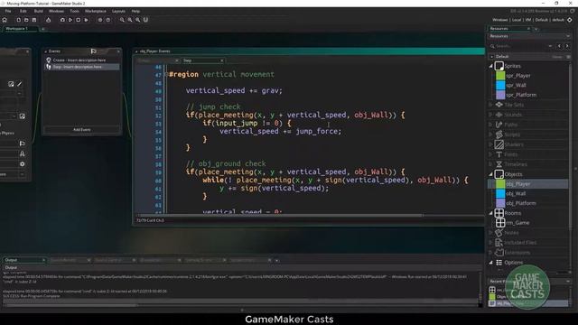 GameMaker Studio 2: Let's Create a Moving Platform смотреть онлайн