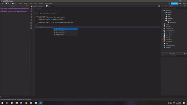 ROBLOX LUA TUTORIAL: Messages & Hints смотреть онлайн