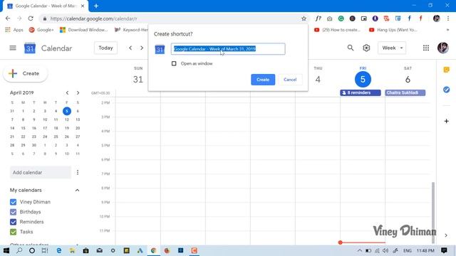How to Add Google Calendar to Windows 10 Taskbar смотреть онлайн