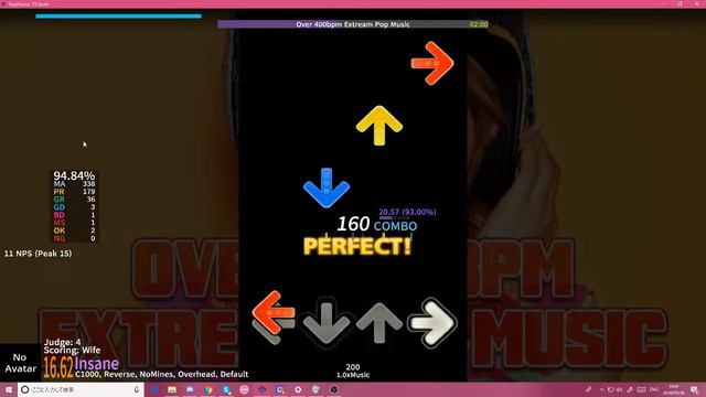 Stepmania over 400bpm extream pop music смотреть онлайн