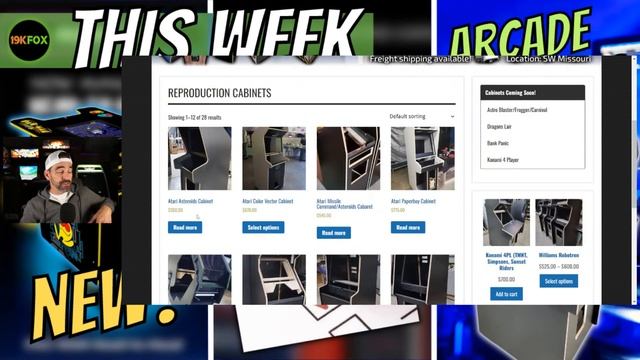 This Week 122 - "New" Arcade1up Cabs, New Wave Toys Wishlist and Arcade Kits Could Change The Game смотреть онлайн