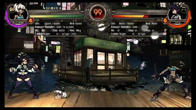Skullgirls 2nd Encore - Ms. Fortune Combos (SOLO) смотреть онлайн