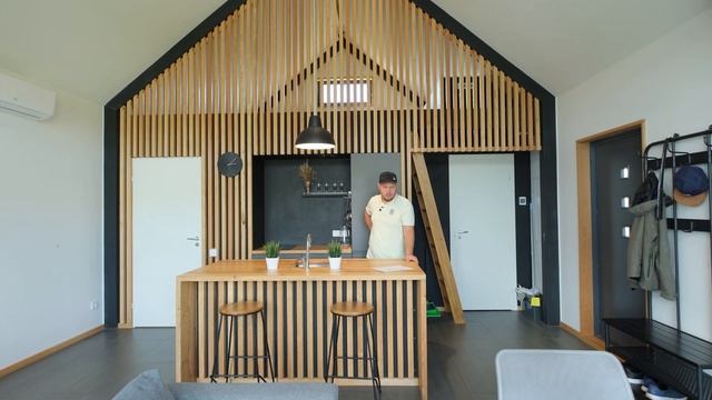 Компактный  дом в современном стиле/Обзор дома/Современный проект в стиле Barnhouse