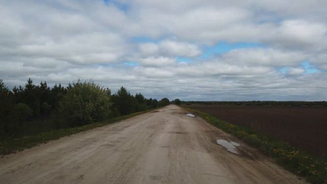 Russian Village Road | Sanchursk - Russkoe Tarasovo | Follow Me