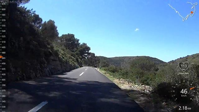 Puig de Randa (Cura) descent / dasboard смотреть онлайн