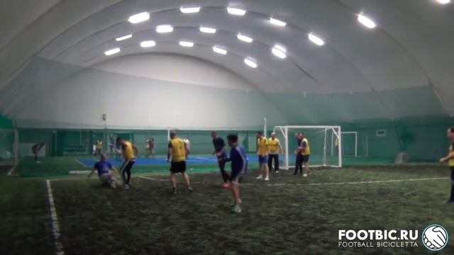 FOOTBIC.RU. Видеообзор 23.01.2017 (Метро Марьина Роща). Любительский футбол смотреть онлайн