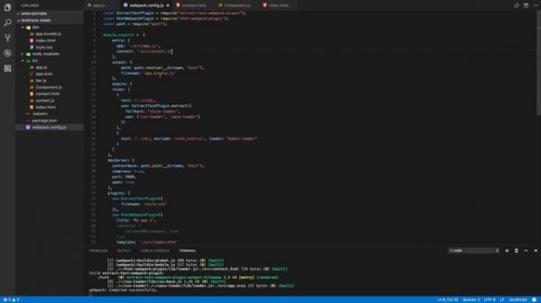 WEBPACK 2 TUTORIAL #6 - Multiple HTML Templates.