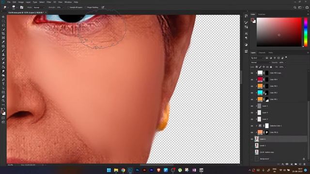Digital Art| Digital Smudge Oil painting | Photoshop Tutorials in tamil смотреть онлайн