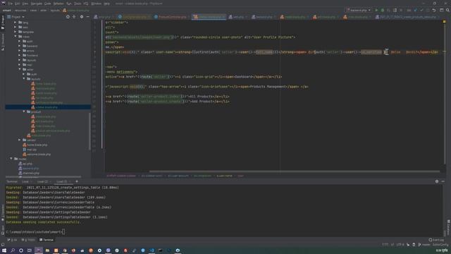 41- Multivendor ecommerce in laravel 8 || seller product managment смотреть онлайн