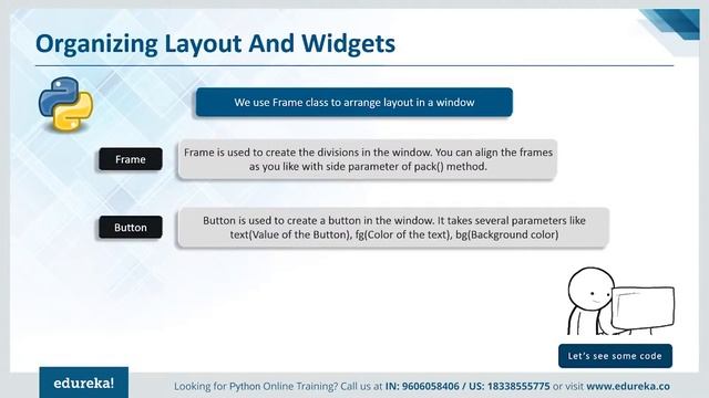 Tkinter Python Tutorial | Python GUI Programming Using Tkinter Tutorial | Python Edureka Rewind - смотреть онлайн