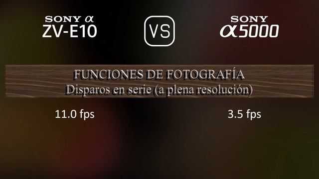 Sony Alpha ZV-E10 vs. Sony A5000: Una Comparación de Especificaciones смотреть онлайн