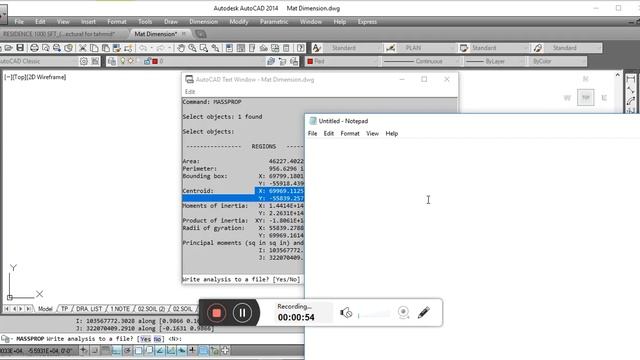 How to find CG in Autocad смотреть онлайн