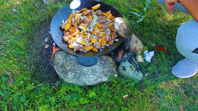 Оджахури по-грузински! Семейное блюдо в кавказском исполнении! смотреть онлайн