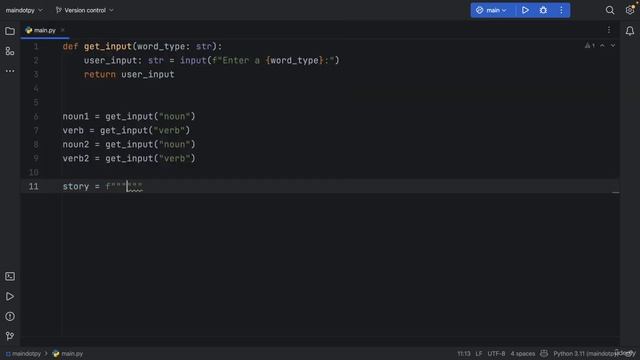001 Mad Libs | 30 Projects to Master Python. смотреть онлайн