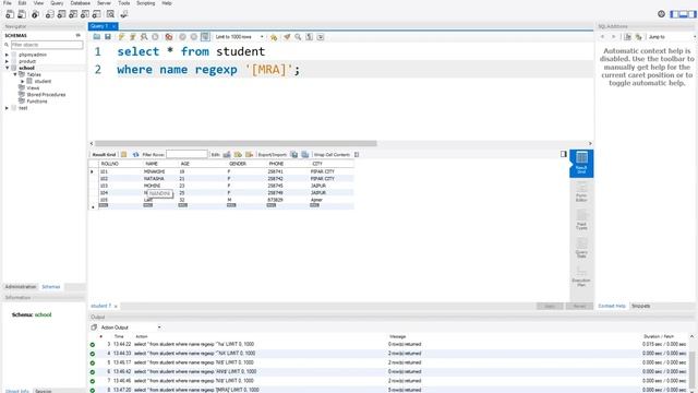 MySQL Regular Expression Tutorial in Hindi | learn mysql in hindi | sql tutorial for beginner смотреть онлайн