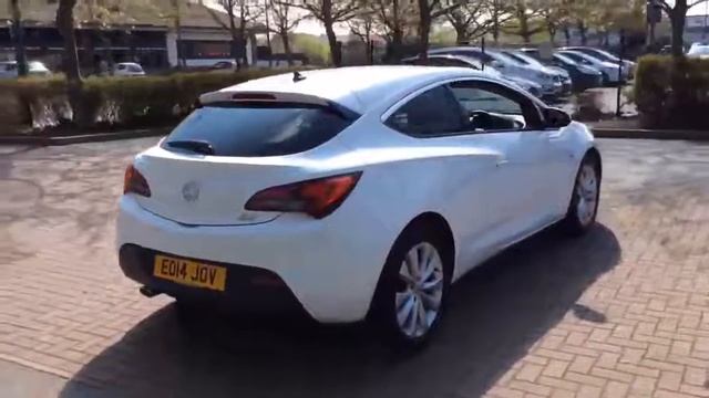 VAUXHALL ASTRA GTC SRI CDTI S/S WHITE 2014 смотреть онлайн