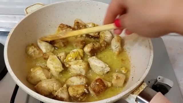 Особенный РИС с овощами и курицей - Ани Кухня! смотреть онлайн