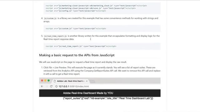 Create An Adobe Analytics Real Time Report with Javascript in 10 Minutes смотреть онлайн