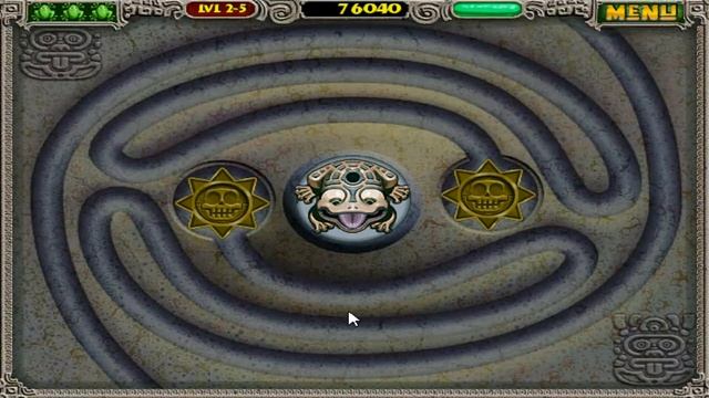 ZUMA DELUXE. LEVEL: 1(1) – 3(5). смотреть онлайн