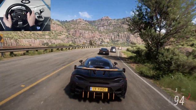 McLaren 620R - Forza Horizon 5 | Thrustmaster TMX Gameplay смотреть онлайн