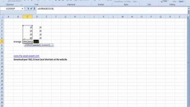 How to find the average for a list of numbers in Excel 2010 смотреть онлайн