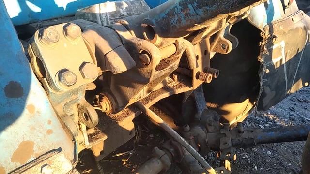 Как настроить плуг ПЛН-5,35 на ХТЗ т-150 ЯМЗ-238 на хорошую пахоту пашем по палке подсолнуха смотреть онлайн