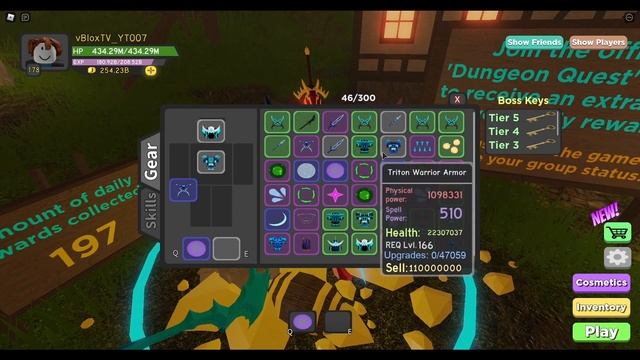 Going Strong! Ep. 9 | Aquatic Temple Daily Rewards in Dungeon Quest | Roblox смотреть онлайн