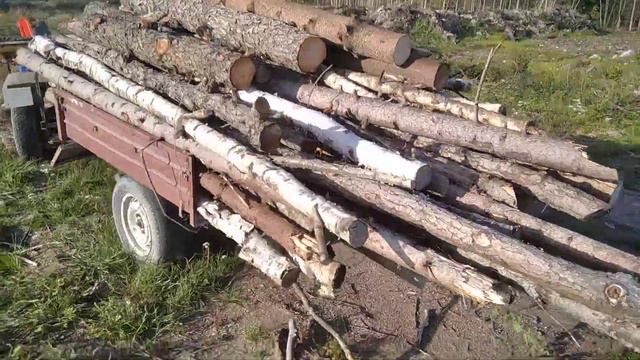 На тракторенке за дровами. смотреть онлайн