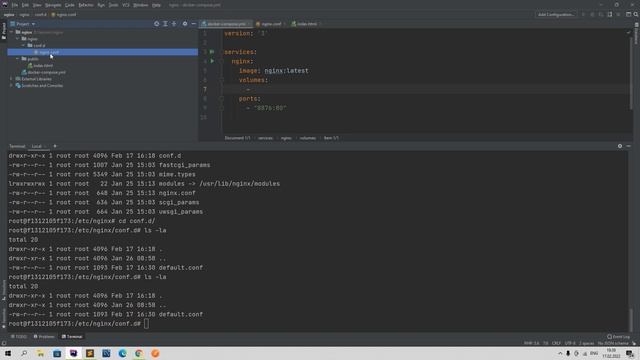 Docker в целом и docker для laravel 6. Volume в docker compose. Пишем свой первый конфиг nginx смотреть онлайн